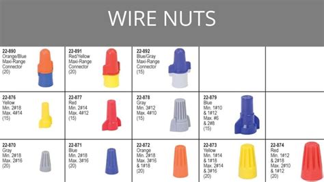 how many wires in a wire nut